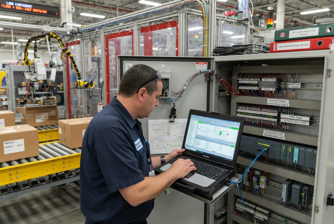 Food Conveyor Control and Production Line Integration